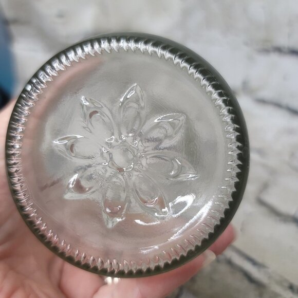 2 Vintage Milk Bottles The Spice Lab and Heritage Co Midcentury Retro Farmhouse - Picture 5 of 6